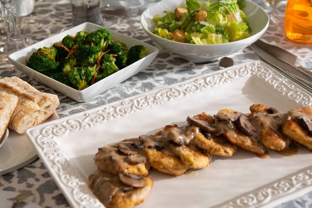 Bundle Chicken Marsala for 4.