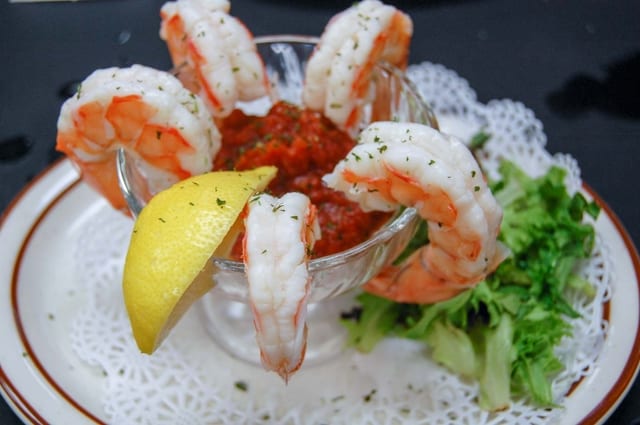 Shrimp Cocktail.