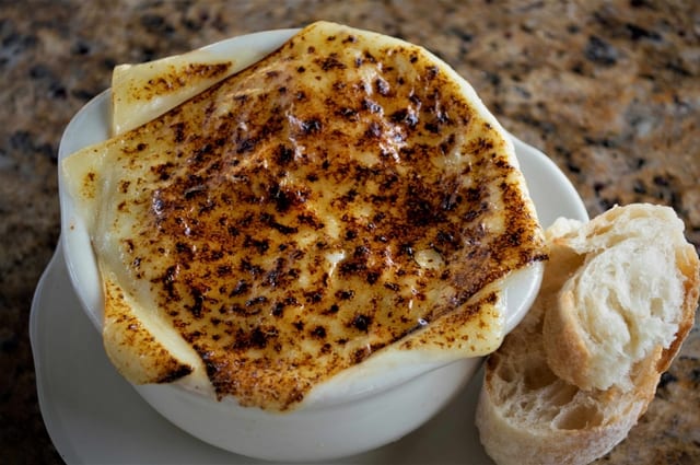 Onion Au Gratin Bowl.