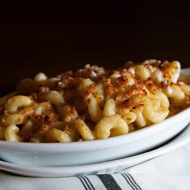 SD Truffle Mac & Cheese.