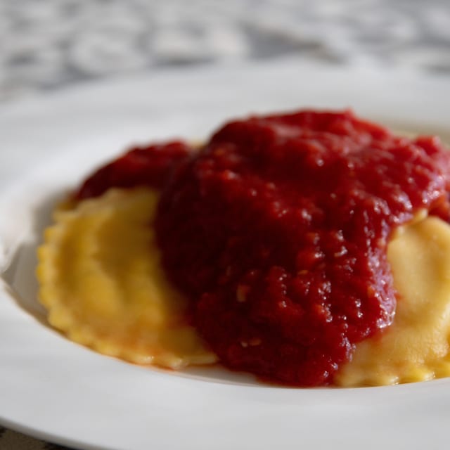 Kid's Cheese Ravioli.