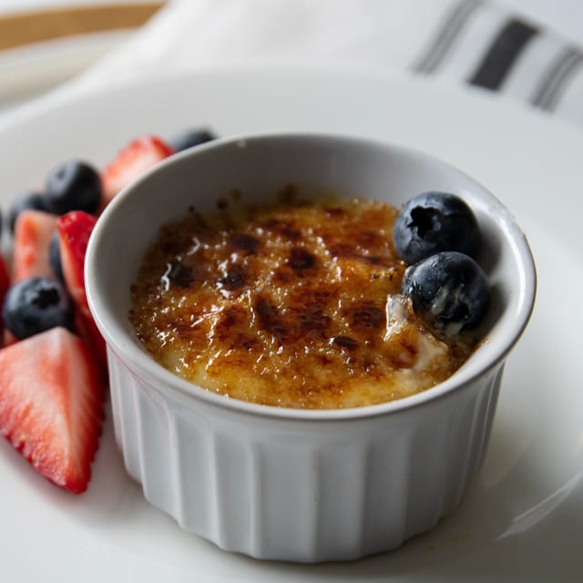 Crème Brûlée.