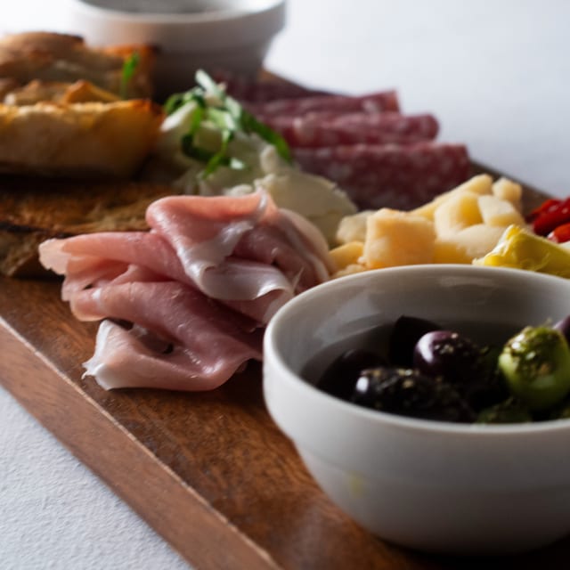 Italian Steakhouse Antipasto Board.