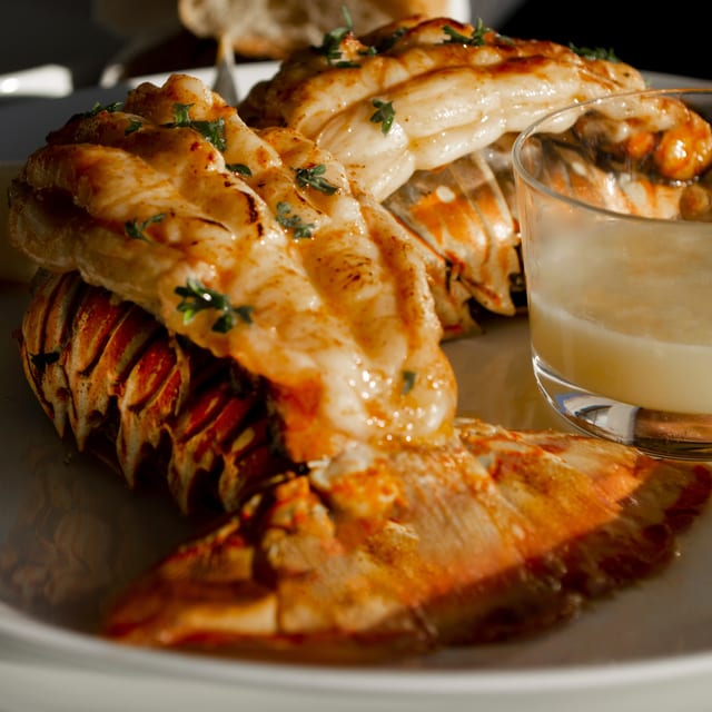 2 Lobster Tail Dinner.