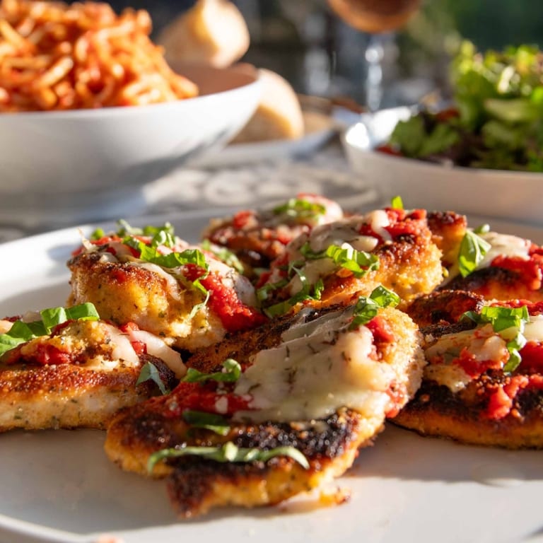 Delicious Chicken Parmesan Awaits